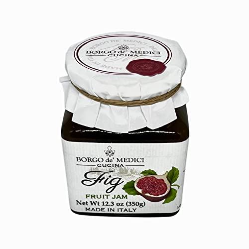 Borgo De Medici Fig Spread Fruit Jam, 12.3 Oz 350 G