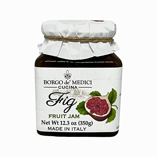 Borgo De Medici Fig Spread Fruit Jam, 12.3 Oz 350 G