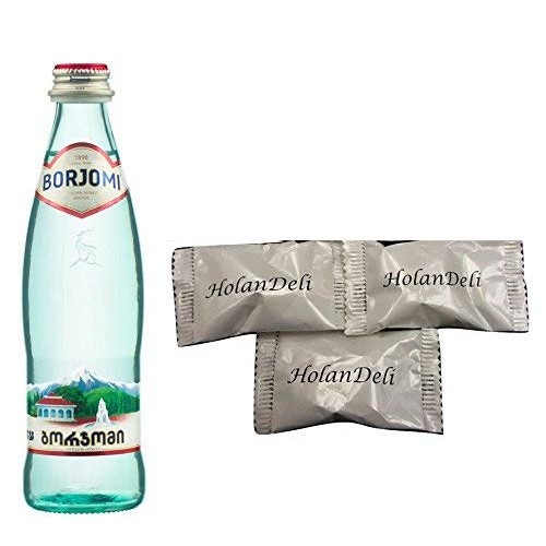 Pack Of 12 Borjomi Mineral Water 0.5L Glass Bottle. Includes O