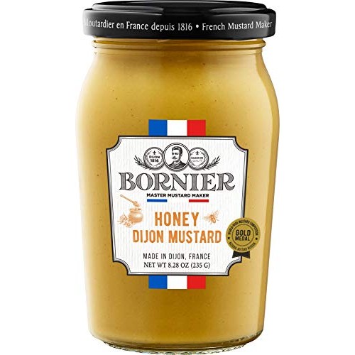 Bornier Dijon Mustard, Honey, 8.3 Oz