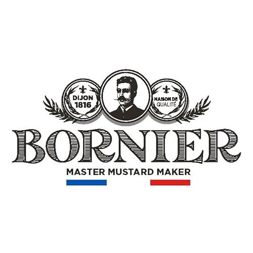 BORNIER Wholegrain Dijon Mustard, 7.4 Ounce