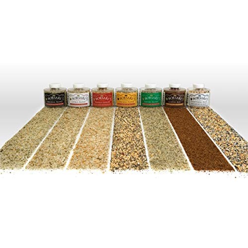 Borsari All Natural Cracked Pepper Seasoning, Gluten Free, No Ms