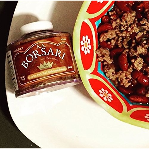 Borsari Gourmet Coffee Seasoned Rub, All Natural Gluten Free Sea