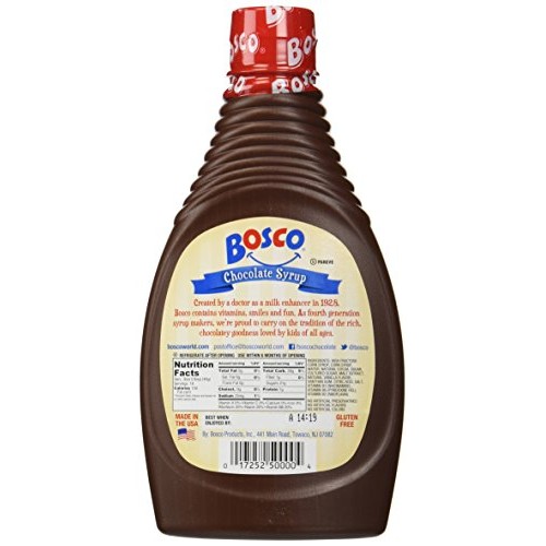Bosco Chocolate Syrup, 22-Oz. Squeeze Bottle Pack Of 3