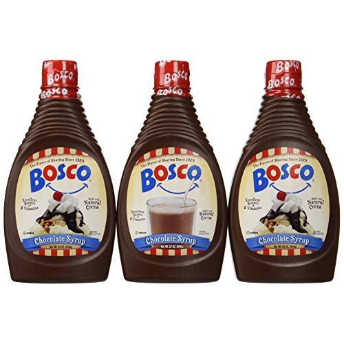 Bosco Chocolate Syrup, 22-Oz. Squeeze Bottle Pack Of 3
