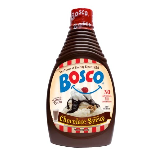 Bosco Chocolate Syrup, 22oz | Kosher for Passover | No High Fruc...
