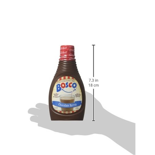 Bosco Syrup, Chocolate, 15 Ounce Pack Of 6