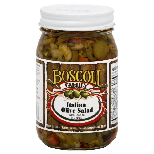 Boscoli Family Italian Olive Salad, 16 Oz Pack Of 6