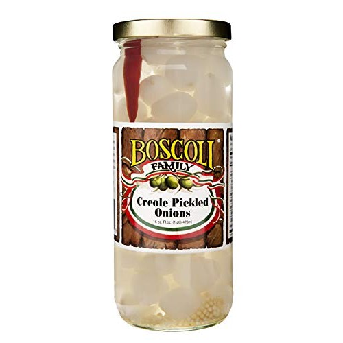 Boscoli Family Creole Pickled Onions, 16 Oz.