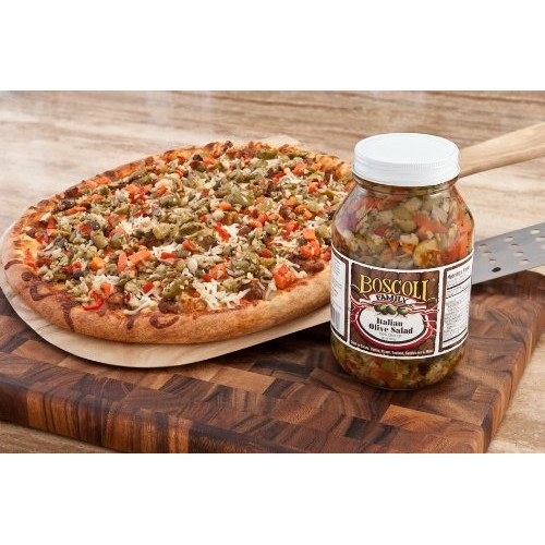 Boscoli Family Jalapeno Olive Salad, 15.5 Oz.