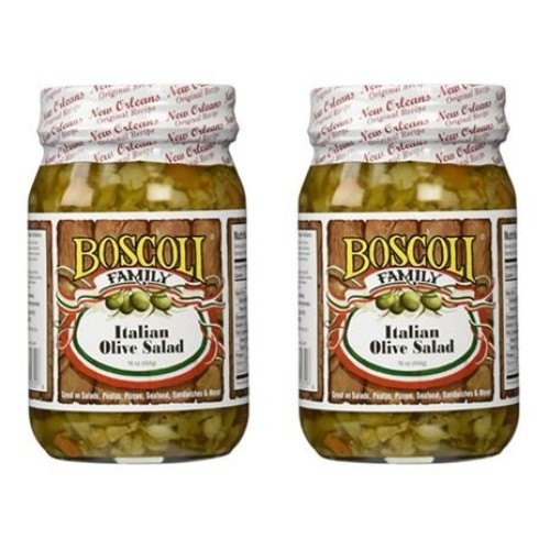 Boscoli Italian Olive Salad - Small, 15.5 Ounce Pack Of 2