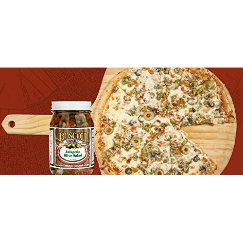 Boscoli Family Italian Jalapeno Olive Salad Giardiniera - 15.5 O