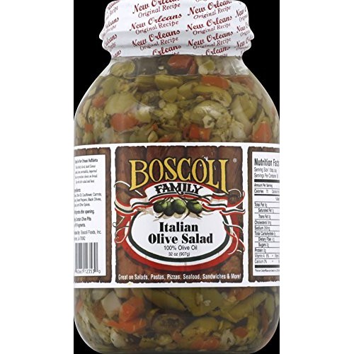 Boscoli Family Italian Olive Salad, 32 Oz Pack Of 6