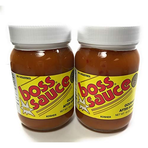 Boss Sauce Mild Gourmet After-Sauce 2 Pack 16 Oz. Hot Sauce, All