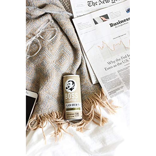 Boss Coffee By Suntory - Japanese Flash Brew Coffee With Milk, 8