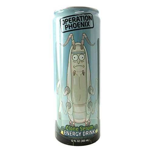 Boston America Novelty Energy Drinks The Simpson, Rick & Morty P...