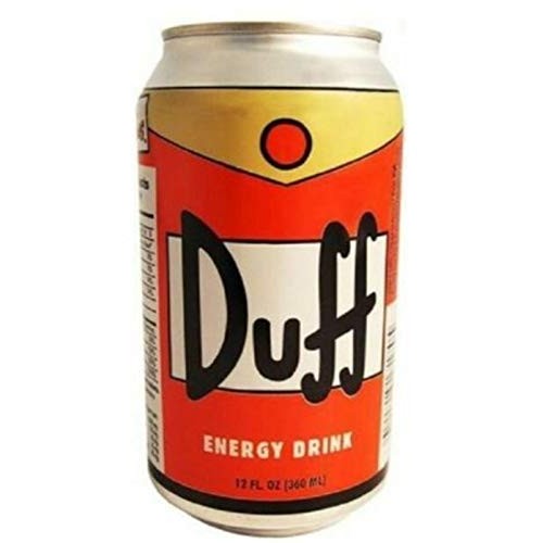 The Simpsons Duff Energy Drink Six Pack
