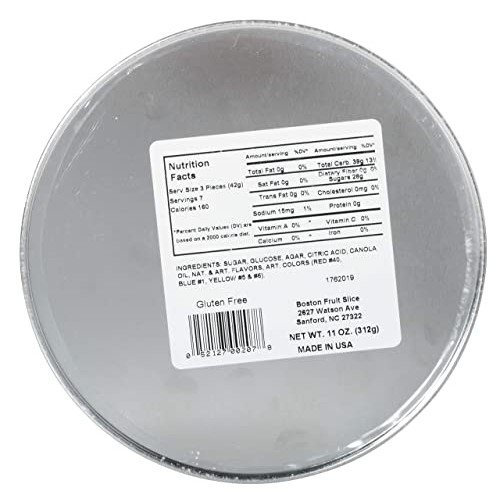 Boston Fruit Slices - SET OF TWO 11oz Acetate Circles - America...