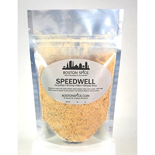 Boston Spice Speedwell Gourmet Seafood Seasoning Dry Rub Blend F