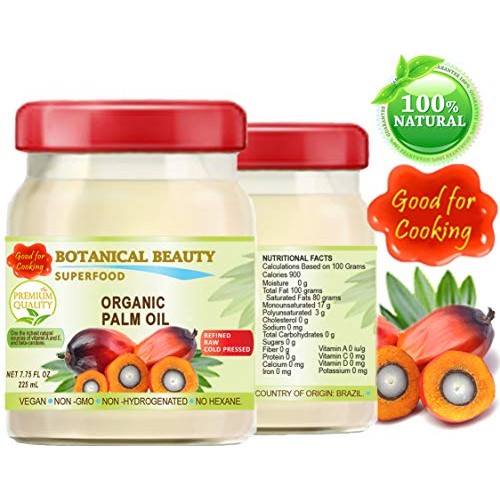 Organic Palm Oil.100% Pure Natural Cold Pressed. Food Grade Food