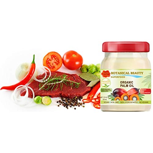 Organic Palm Oil.100% Pure Natural Cold Pressed. Food Grade Food