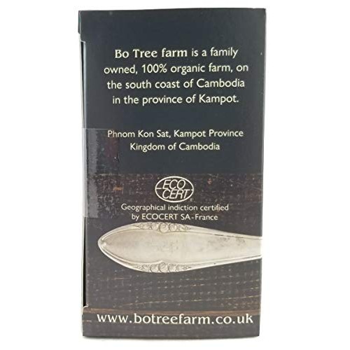 Botree Farms Organic Kampot Pepper, Black Peppercorns, 3.2 Ounce