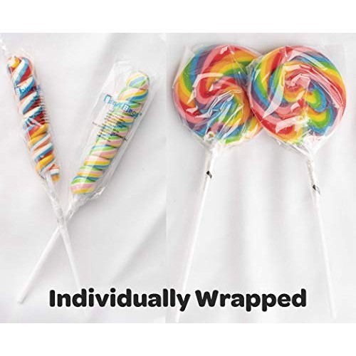 24 Lollipops Rainbow Variety Mega Pack - Homeschool Stay-At-Home