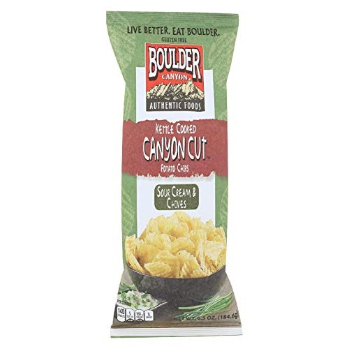 Boulder Canyon Chip Cut, Sour Cream/Chive, 6.5 Oz