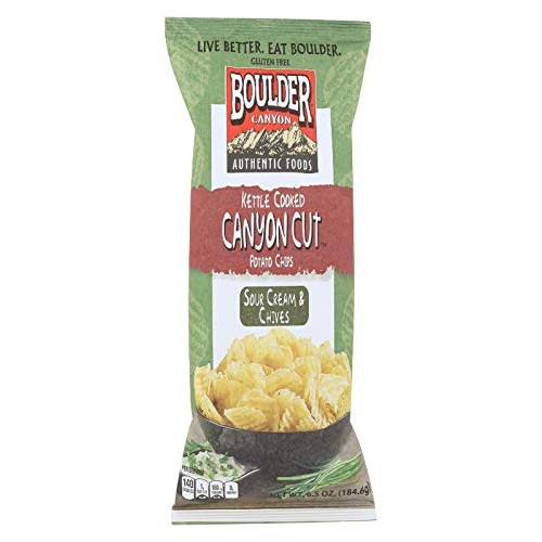 Boulder Canyon Chip Cut, Sour Cream/Chive, 6.5 Oz
