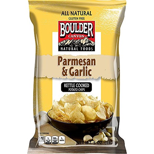 Boulder Canyon All Natural Kettle Cooked Potato Chips Parmesan A