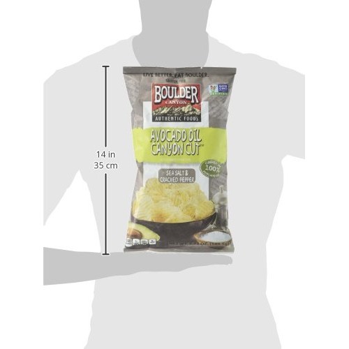 Boulder Canyon Avocado Oil Canyon Cut Kettle Cooked Potato Chips