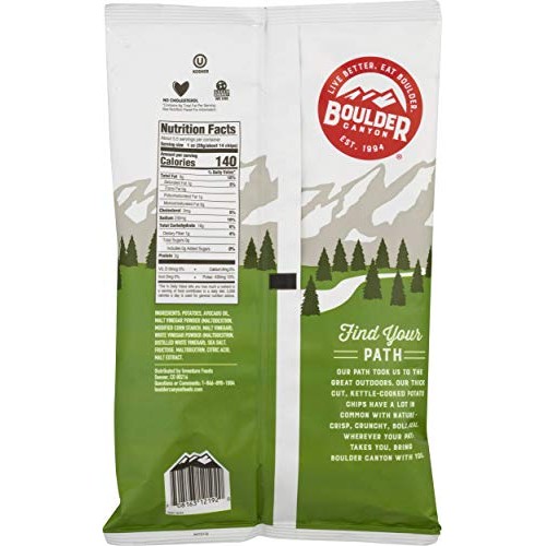 Boulder Canyon Kettle Cooked Potato Chips, Cooked In 100% Avocad