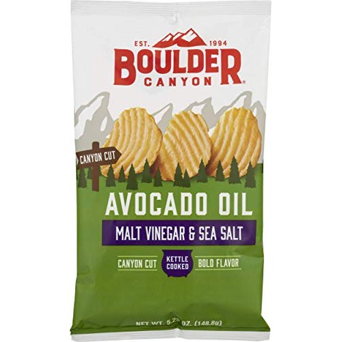 Boulder Canyon Kettle Cooked Potato Chips, Cooked In 100% Avocad