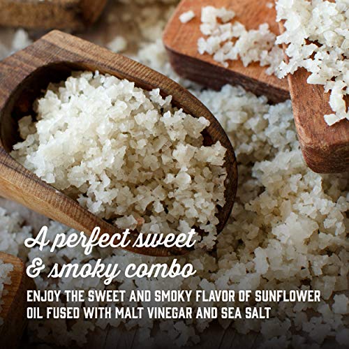 Boulder Canyon Kettle Cooked Potato Chips, Malt Vinegar And Sea