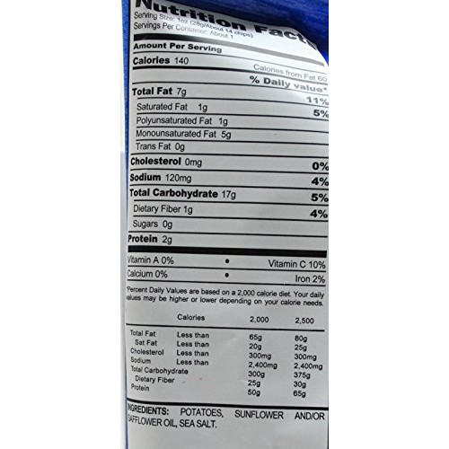 Boulder Canyon Potato Chips - Sea Salt Box Of 72