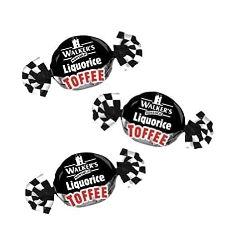 Walkers Liquorice Toffees 1 Kilo Bag