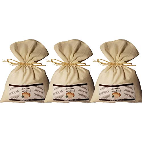 Bounty Foods Montana Basil Garlic Quick Bread - 3 Pack of 16 Oun...