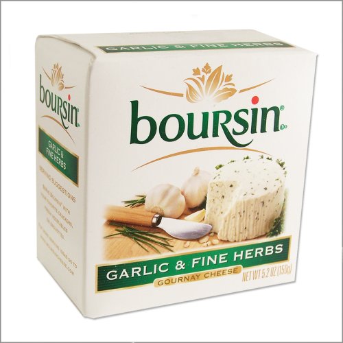 Boursin Cheese with Garlic and Fine Herbs - Gournay Cheese - 5.2...