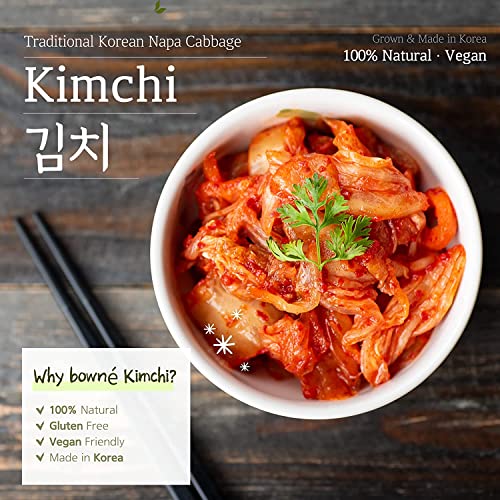 Bowné Vegan Kimchi – Korean Pickled Sauerkraut With Spicy Season