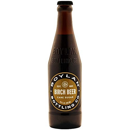 Boylan Bottling Co Birch Beer Soda, 12 Ounce - 24 Per Case.