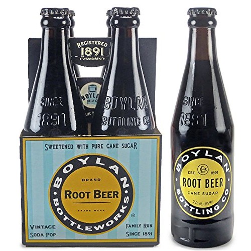 Boylan Soda, Root Beer, 12 Fl Oz, 24 Count