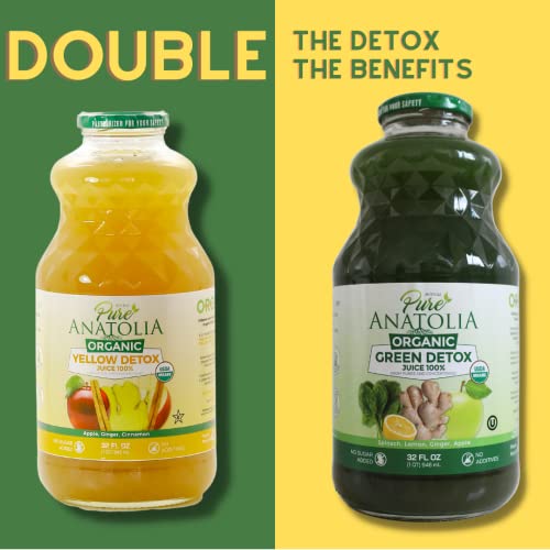 Organic Fruit Juices by Pure Anatolia • Yellow Detox Juice • USD...