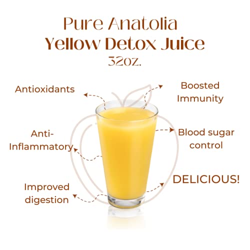 Organic Fruit Juices by Pure Anatolia • Yellow Detox Juice • USD...