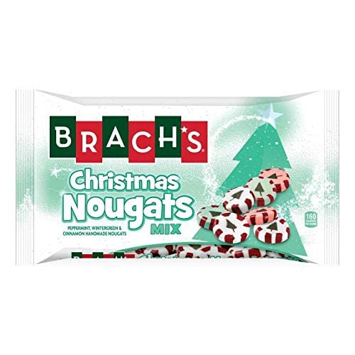 Brachs 1 bag Christmas Nougats Mix - Peppermint, Wintergreen,...