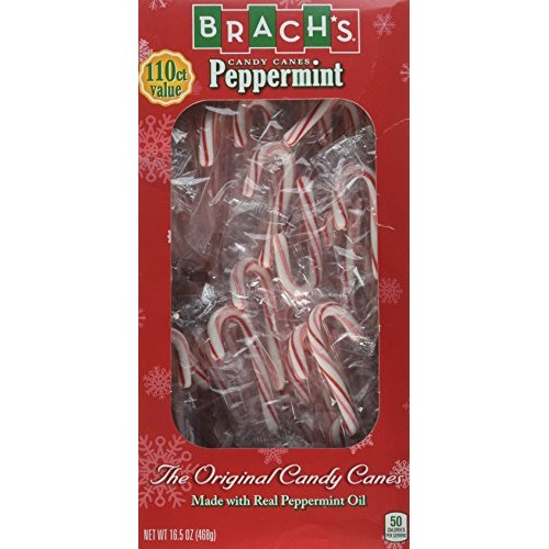 Brachs 110 Count Peppermint Candy Canes