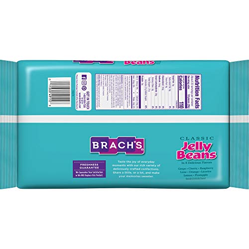 Brachs Classic Jelly Beans Candy, Assorted Flavors, 22 Ounces
