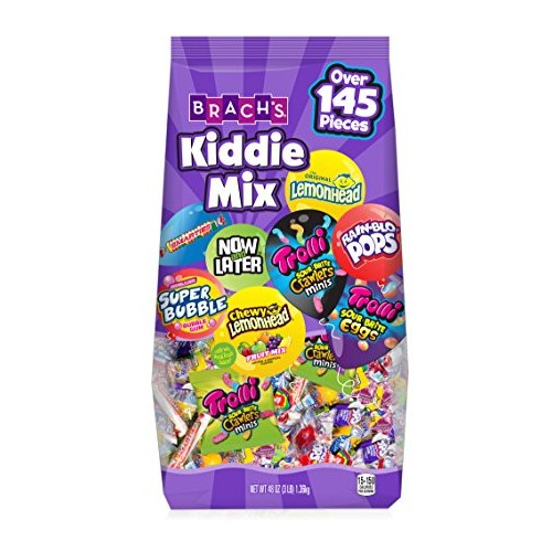 Brachs Kiddie Mix Variety Pack Individually Wrapped Candies, 48 Oz