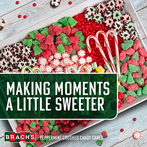 Brachs Peppermint Crushed Candy Canes, 10 Ounce Bag