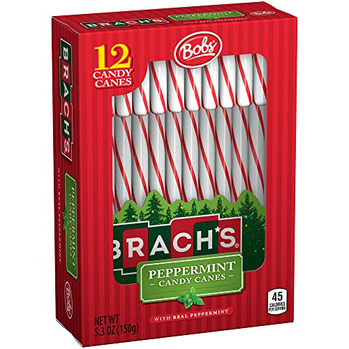 Brachs Red &Amp; White Mint Canes, 5.3 Oz