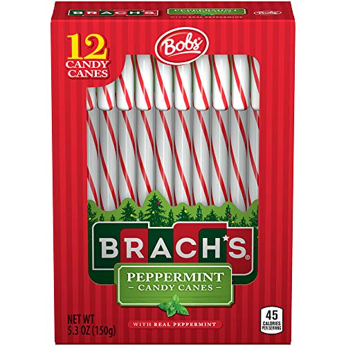 Brachs Red &Amp; White Mint Canes, 5.3 Oz